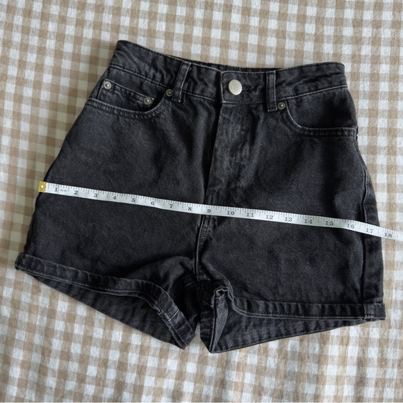 ASOS High Waisted Denim Shorts - Picture 4 of 7
